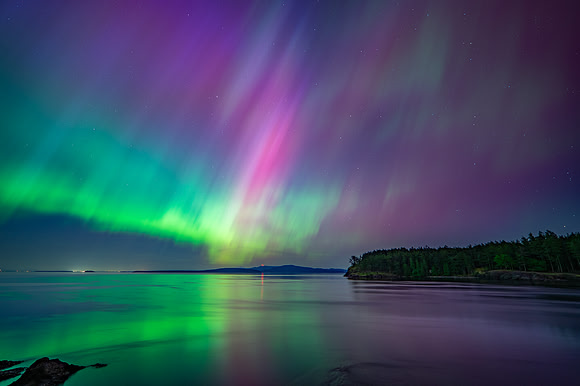 Northern Lights over Johns Island 04 - 10 May 2024