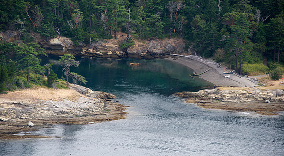 Active Cove on Patos Island