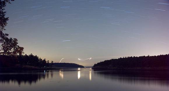 Night Sky from Stuart Island