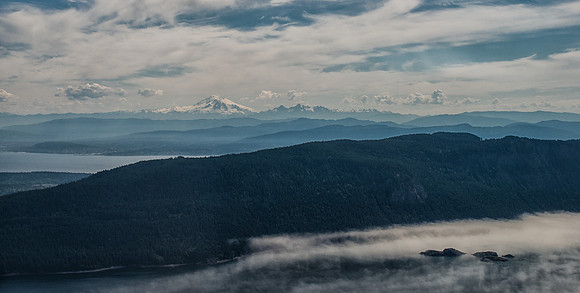 Flying East Towards Baker