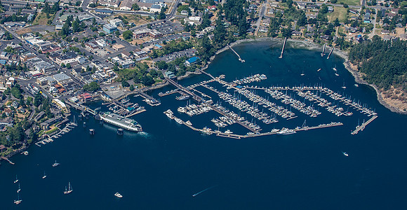 High Above Friday Harbor