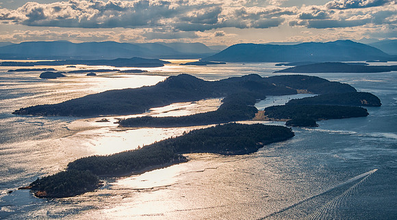 Shimmering Salish Sea Surrounding Stuart