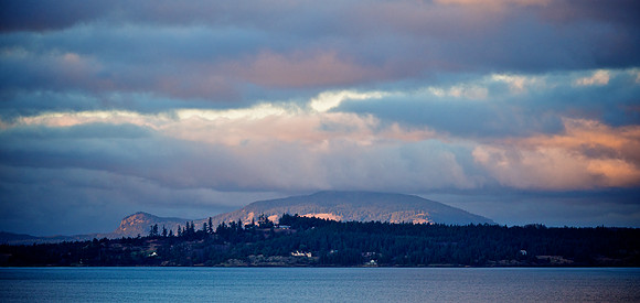 Turtleback Mountain Sunset