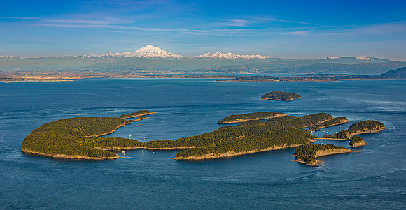 Mt. Baker & Sucia Island the Day Before Easter