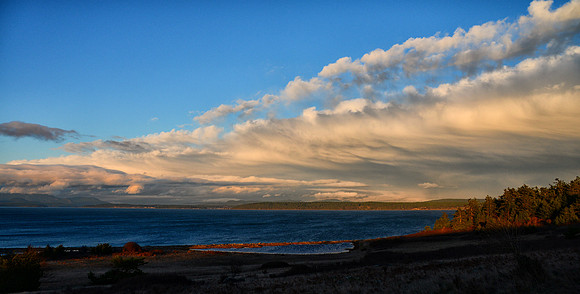 Sunset Clouds Over Griffin Bay
