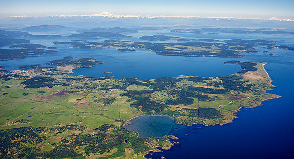 Cattle Point and Mt. Baker