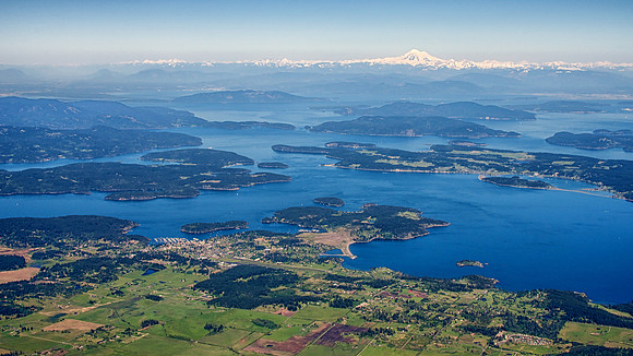 Friday Harbor and Mt. Baker