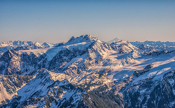 Mount Olympus and Mount Rainier