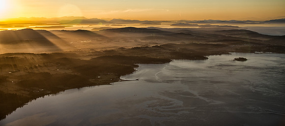 Golden Sunset on San Juan Island