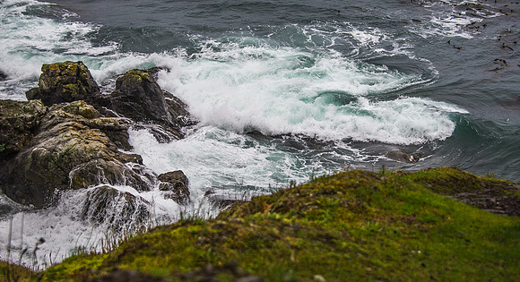 Undulating Waters Off Lime Kiln