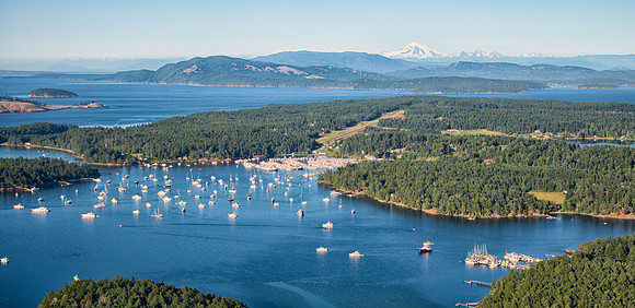 Roche Harbor and Mt. Baker