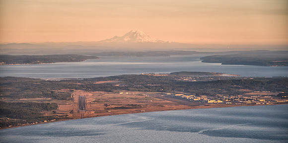 NAS Whidbey with Mt. Rainier
