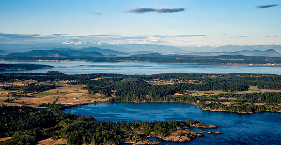False Bay and Mt. Baker