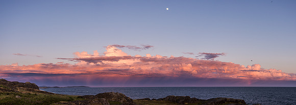South Beach Storm Cloud Sunset