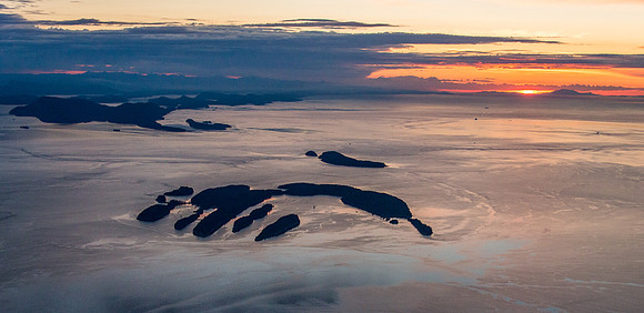 Solstice Sunset Over Sucia Island