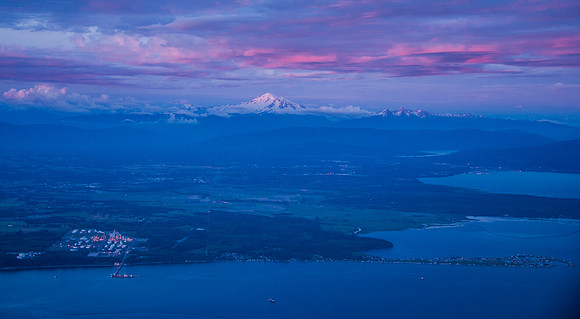 Red, White and Blue Mount Baker