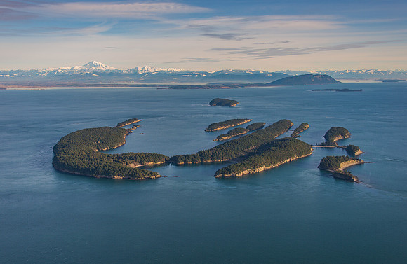 Sucia& Cascades with Mt. Baker