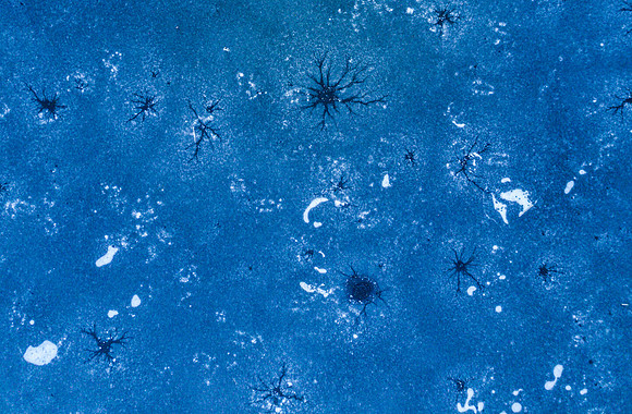 Aerial Ice Patterns