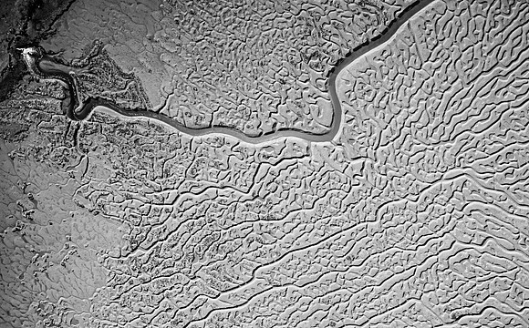 Martian Mud Flats