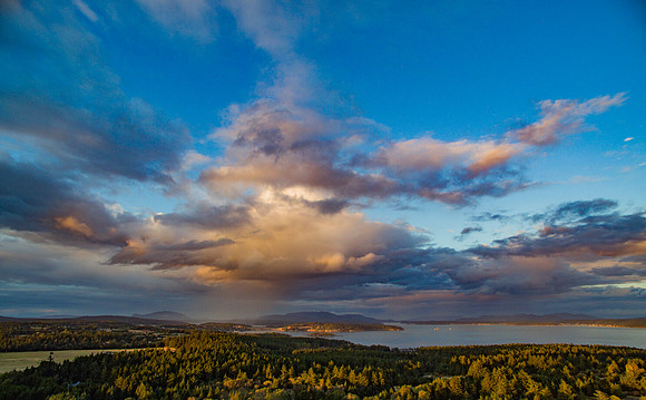 San Juan Island Storm Burst