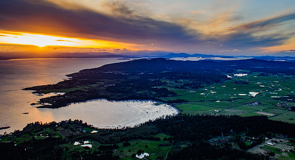 Thursday Night Sunset Over False Bay