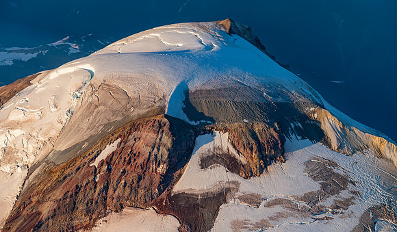 South Face of Mt. Baker at Sunset