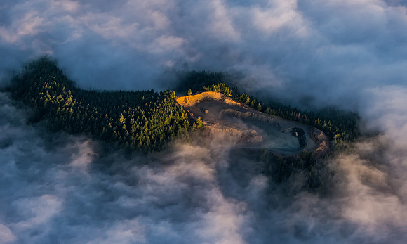 Forest & Quarry in the Sky