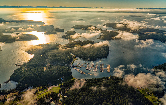 Autumn Afternoon over Roche Harbor