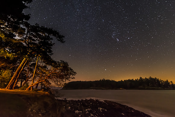 Silence of the Stars on Stuart Island