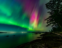 Northern Lights from Stuart Island - 10 May 2024