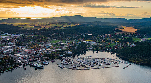 Autumn Rolling Over Friday Harbor