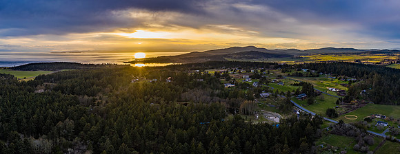 Sunday Sunset Over San Juan Valley