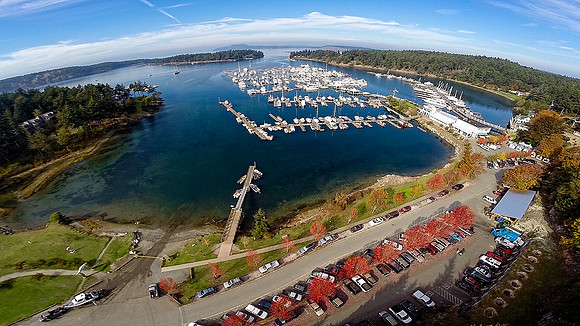 Fall Colors at Roche Harbor Resort