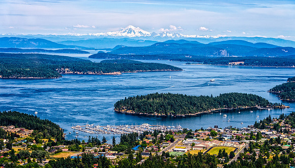 Friday Harbor to Mount Baker