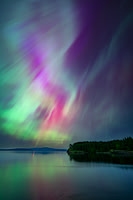 Northern Lights over the Salish Sea - 10 May 2024