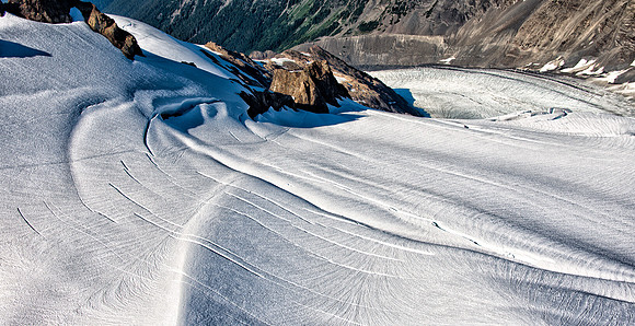 Blue Glacier on Mount Olympus