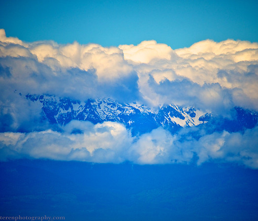 Olympic Mountain Peek-A-Boo