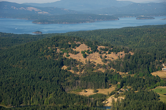 Mt. Young Aerial, San Juan Island