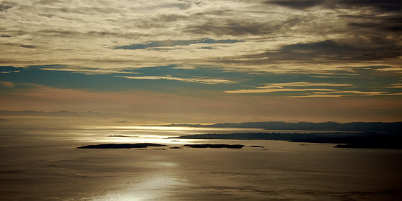 Afternoon Sun On Discovery Islands