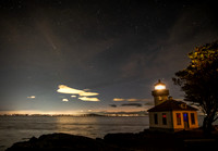 Comet Tsuchinshan-ATLAS and the Lime Kiln Lighthouse