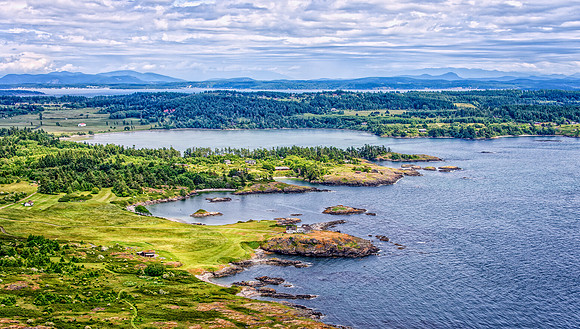 Kanaka Bay and False Bay, San Juan Island