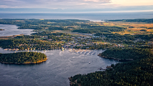 From Friday Harbor to False Bay, San Juan Island